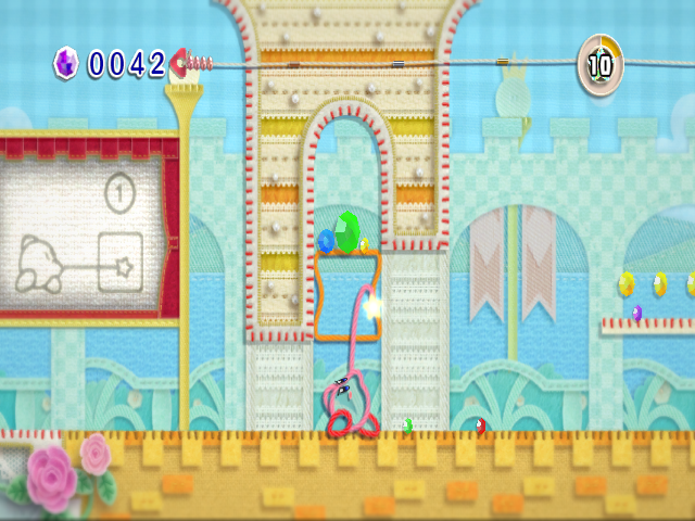 Kirby's Epic Yarn screenshot 5 for Wii